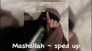 Mashaa Allah | Maher Zain | Sped up ⬆️ | vocals only | relaxing nasheed |