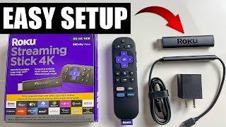 How to Set Up Roku Streaming Stick 4K on TV  Full Guide