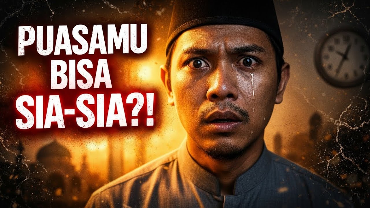 PUASAMU BISA SIA-SIA?!?!?! Ini Kesalahan yang Sering Tidak Disadari