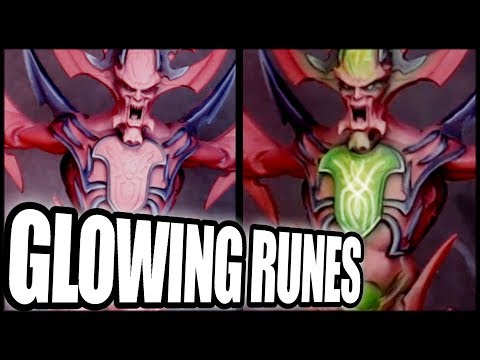 How to Make Miniatures Glow