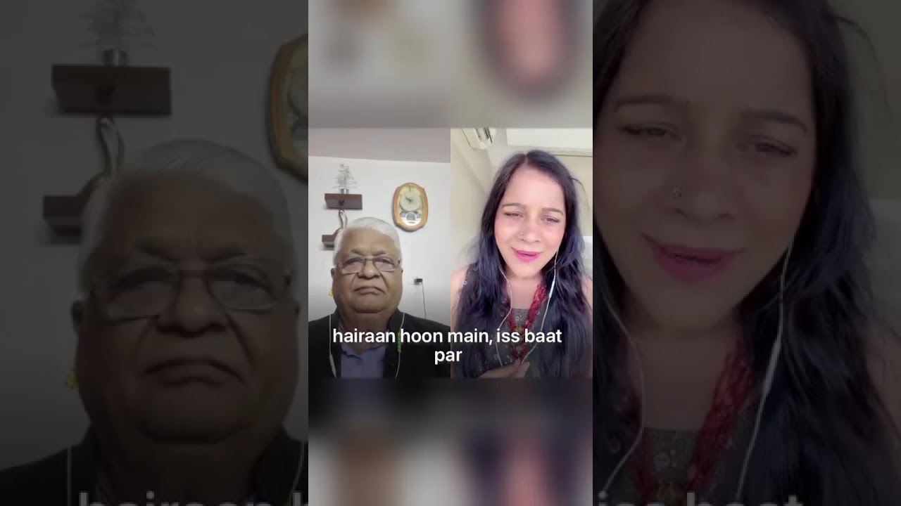 Kabhi raat din hum door thy- A karaoke song with Mr. Yogesh Bathla💐