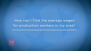 How can I find the average wages for production workers in my area?