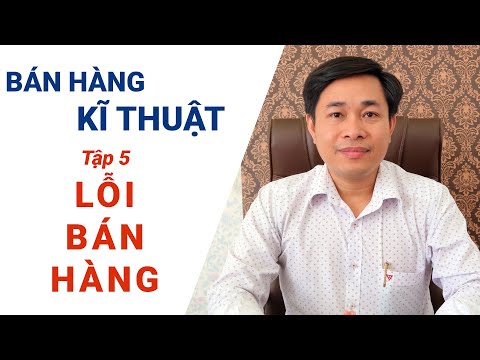 Video Nghề bán hàng kĩ thuật | Tập 5 Lỗi Bán Hàng | Sang... - youtube