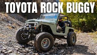 This Toyota FJ40 is the ULTIMATE Rock Crawler