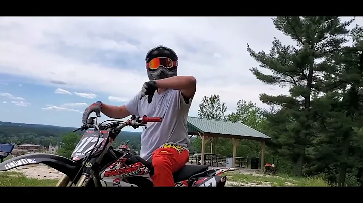 WORKER NEARLY HIT BY TRESPASSING DIRT BIKE RIDER! ...