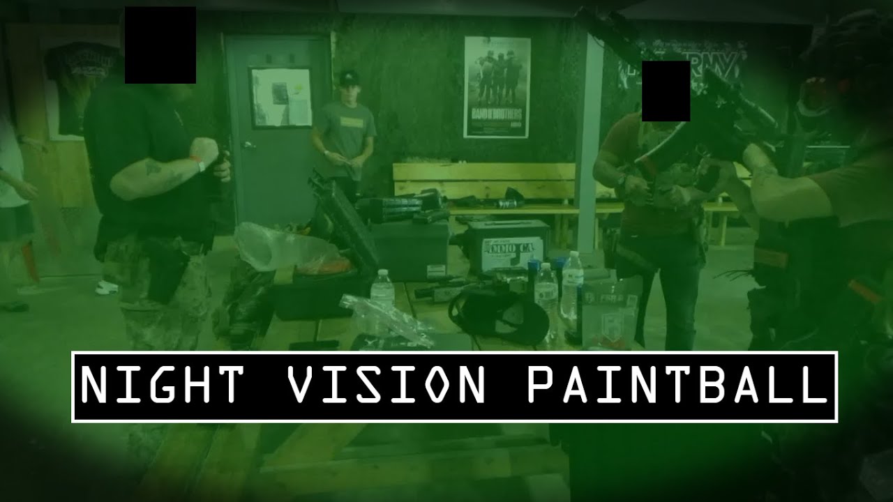 Night Vision Paintball Milsim Paintball YouTube