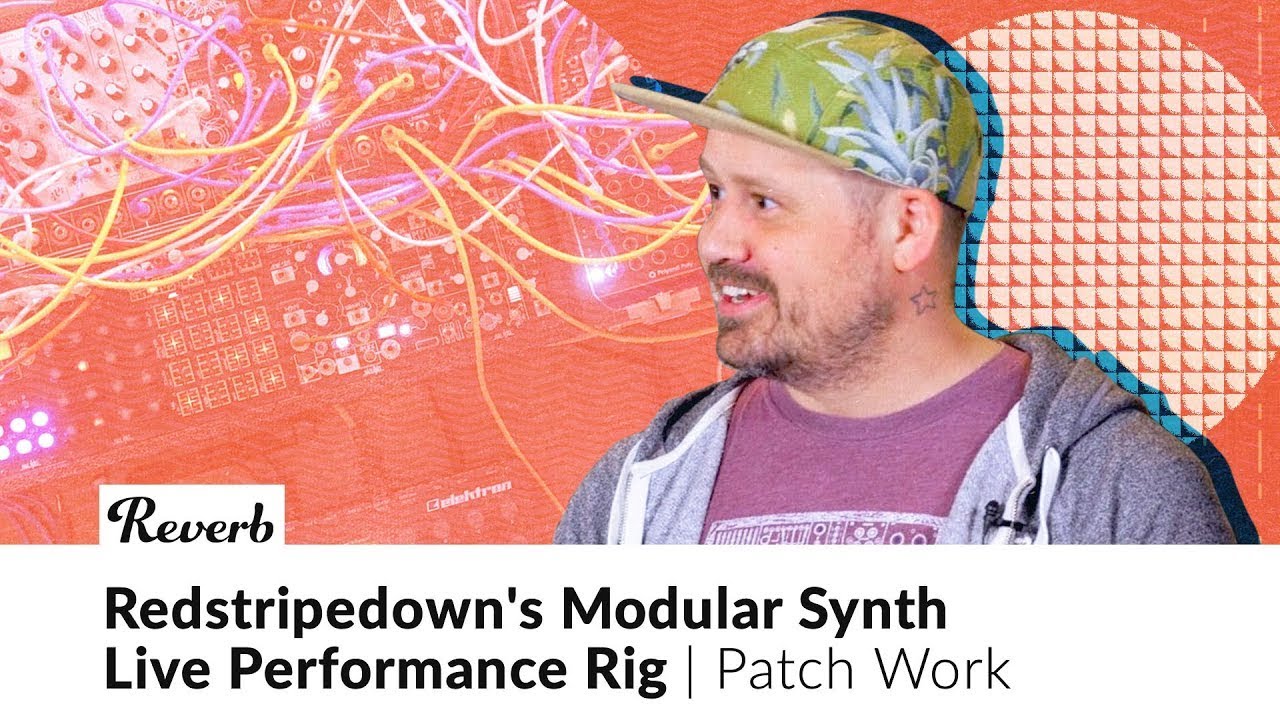 Redstripedown's Modular Synth Live Performance Rig | Patch Work Ep. 6