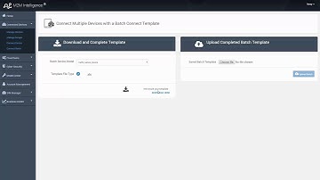 M2M Intelligence(R) Product Demonstration : Connection Manager - SIM Management