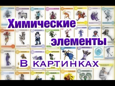 Химические элементы в картинках // Интересные факты о Таблице Менделеева // chemical elements