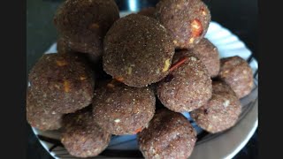 नाचणी-डिंकाचे पौष्टिक लाडू | Ragi laddu | Testy and Healthy ladu