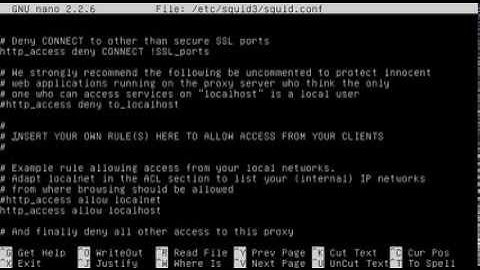tutorial  squid proxy ubuntu