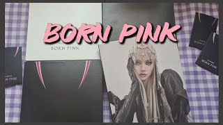 [unboxing] ✩ born pink - BLACKPINK | todas as versões + digipack da lisa!