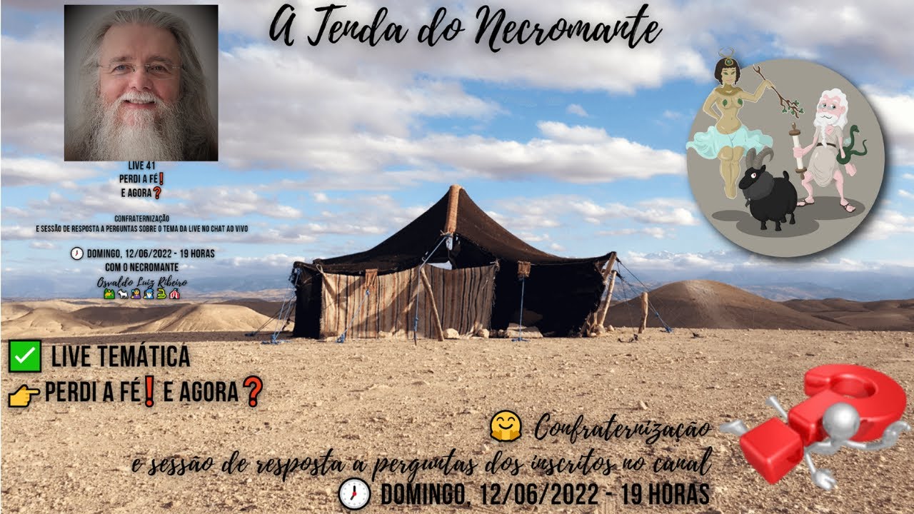 Live 41. Perdi a fé❗ E agora❓