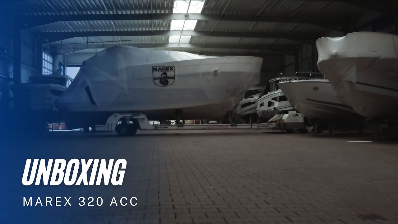#unboxing Marex 320 - aqua marin Boote & Yachten