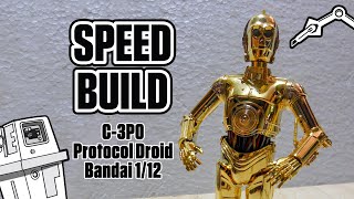 Speed Build c3po bandai 1/12