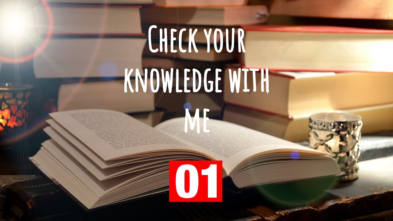 Check your knowledge with me – 01 |Dr. Somesh | AIAPGET - YouTube