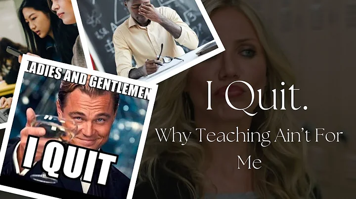 Why I Quit Teaching Mid-Year: My Personal Journey and Reasons
