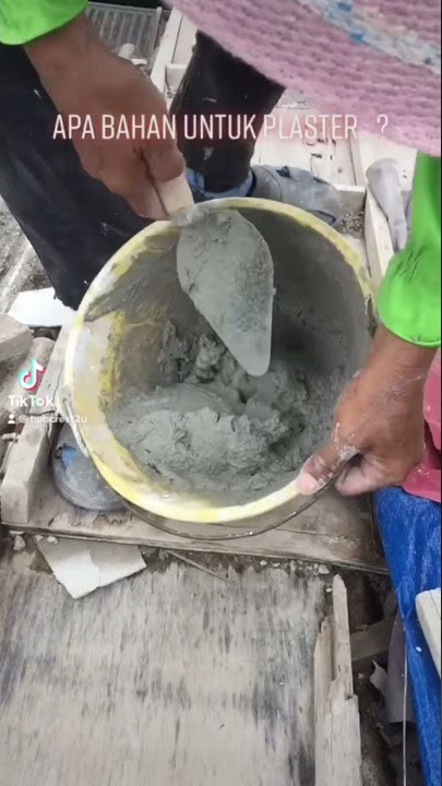 Bahan Untuk Plaster Rumah