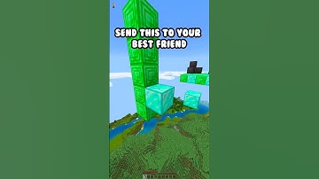 Minecraft: Send this to your BEST friend #shorts
