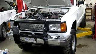 K&N High flow Air Filter Isuzu 2.6L 4ZE1