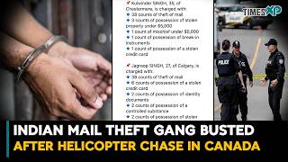 Indian Mail Theft Case Busted in Canada After Air Chase | Indians In Canada