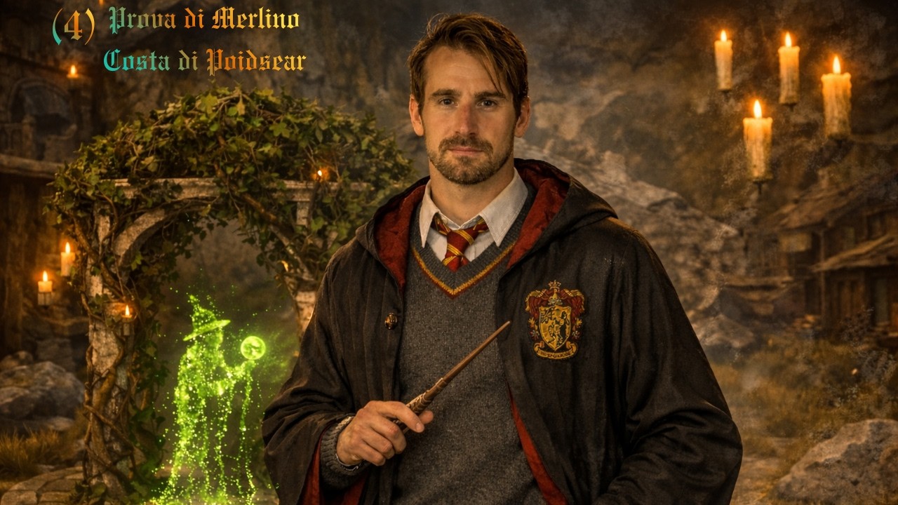 Dove trovare e come risolvere la Prova di Merlino 4 nella Costa di Poidsear - Hogwarts Legacy