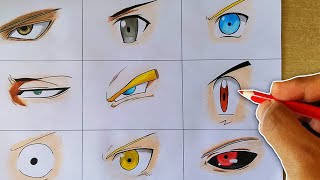 Drawing the eyes of top 9 anime characterslight, kirito, naruto, levi,
goku, ash, luffy, edward, kanekiplease like and subscribe if you
enjoyed this video!jo...