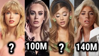 Female Singers : WHO SOLD THE MOST SINGLES?