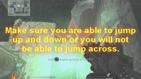 MW2 Get out of skidrow shotgun jump tutorial