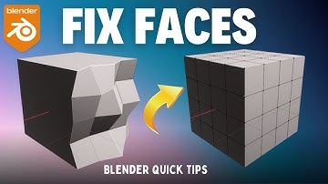 FIX SURFACES IN SECONDS...! | how to align vertices easily blender #blendertutorial #blender #3d