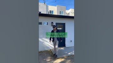 The BEST piece of ADU advice for 2024!👷🏡 #adu #beforeandafter #construction #progress #la #advice