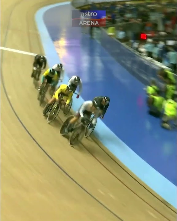 The Pocket Rocketman RANGKUL pingat EMAS Keirin ACC2023