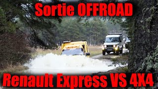 ESSAI Renault Express en offroad ! Traction VS 4x4 ça dit quoi ?