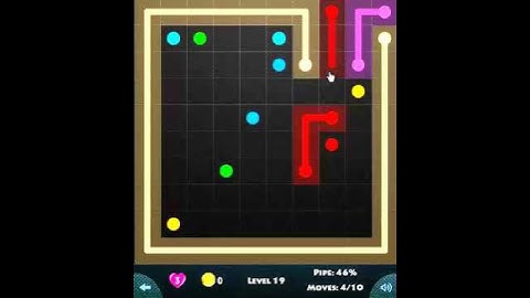 10 × 10 MANIA LEVEL 19 - FLOW GAME ON FACEBOOK Connect the dots