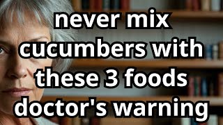 Seniors: Never Mix Cucumbers With These 3 Foods - Doctor's Warning