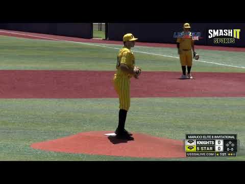 Condensed Game - Marucci Elite 8  - Knights vs  5 Star Baseball