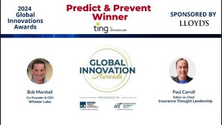 Global Innovation Awards 2024 - Predict & Prevent Innovator of the Year: Whisker Labs