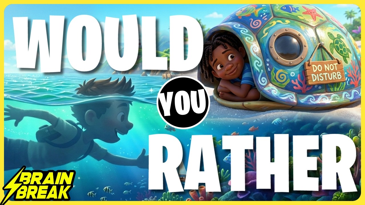 Earth Day Brain Break for Kids ⚡️ Would You Rather ⚡️ Freeze Dance ⚡️ ...