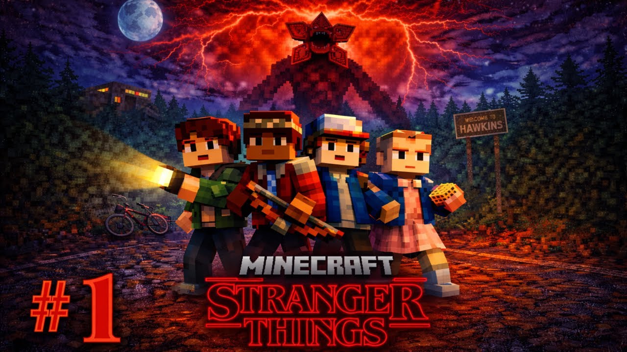 INICIAMOS LA AVENTURA! | MINECRAFT - STRANGER THINGS DLC - YouTube