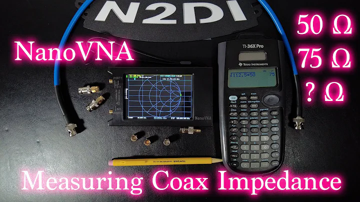 NanoVNA Measuring Coax Impedance
