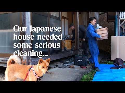 We cleaned & reorganized (a year’s worth of clutter) in our Japanese countryside home