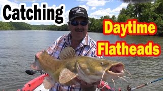 Monster Rod Holders Presents Catching Daytime Flathead Catfish