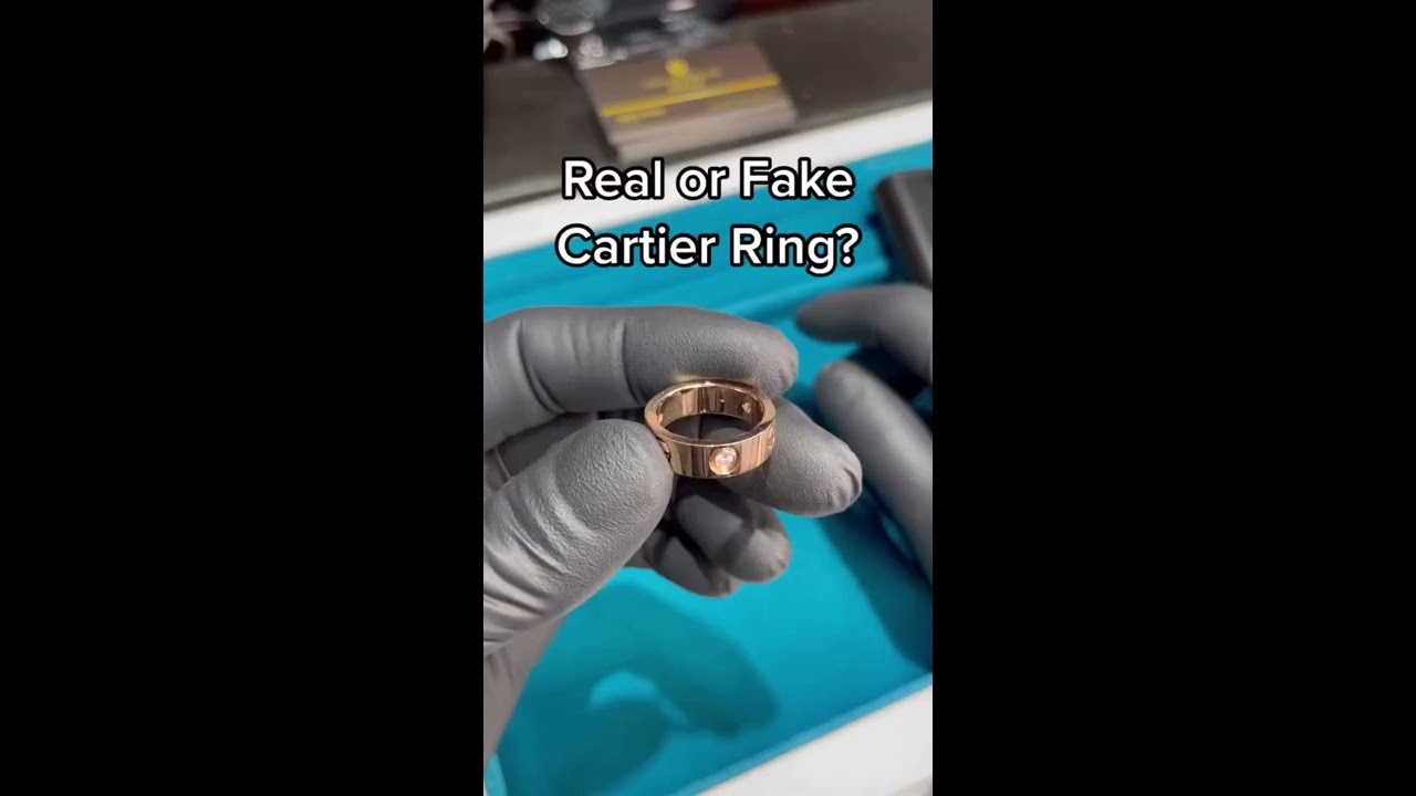 REAL Or FAKE Cartier Ring 