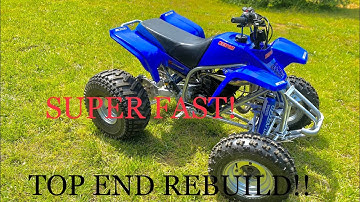 *HOW TO* rebuild a top end on a YAMAHA BLASTER!