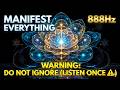 WARNING: 888Hz The Universe Will Give You Everything | Manifest While Sleeping  #shorts