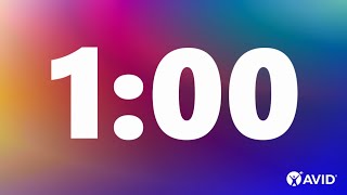 1 Minute Timer (rainbow) Wealth