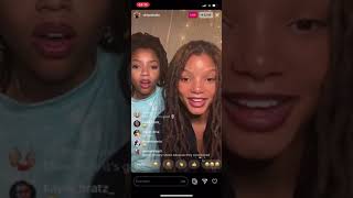 Chloe x Halle Instagram Live (Tea Time) 23/07/2020 (With Comments)