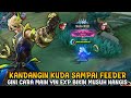 YIN EXP SUPER DAMAGE !! KANDANGIN ANAK ORANG SAMPAI FEEDER - MOBILE LEGENDS