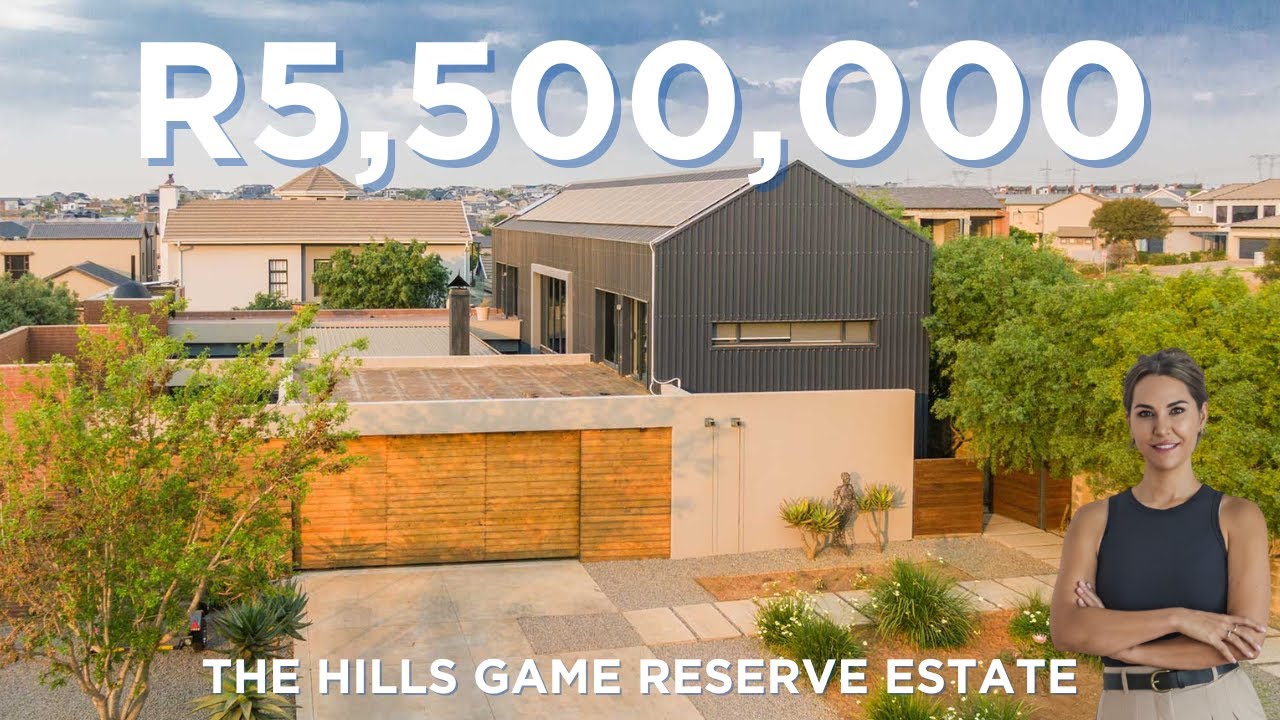 Inside a  CONTEMPORARY MASTERPIECE in The Hills Game Reserve and Lifestyle Estate