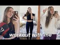 a week of workouts + what I eat